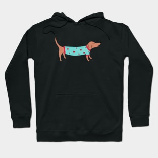 Sausage Dog Love Hoodie